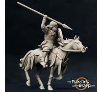Figure Medievali Cavaliere Con Lancia - 75mm Modelli Guerriero Della Marca