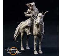 Figure Medievali Cavaliere Spia - 75mm Modelli Guerrieri Della Marca Soldati