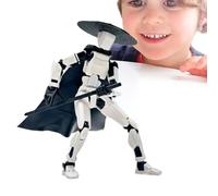Figure Multisnodate, Figure Robot Stampate In 3D | Figura D'azione Stampata In 3D, Multi-snodata, Posizionabile, Giocattolo Sensoriale Da Tavolo, Oggetti Da Collezione Unici, Esercizio Di Percezione