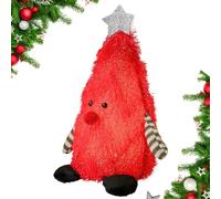 Figure natalizie luminose, graziose decorazioni natalizie luminose, per soggiorno, interni, statuette stagionali, decorazione da tavolo per credenza, soggiorno, ufficio