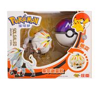 Figure POKEMON con POKEBALL UFFICIALI TAKARA pikachu + 11 personaggi
