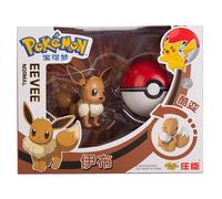 Figure POKEMON con POKEBALL UFFICIALI TAKARA pikachu + 11 personaggi