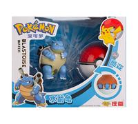 Figure POKEMON con POKEBALL UFFICIALI TAKARA pikachu + 11 personaggi