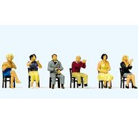 Figure Preiser H0 (10624): Spettatori Seduti, Applaudendo
