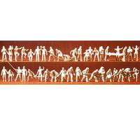 Figure Preiser H0 Incolore 16329:42 Vigili Del Fuoco