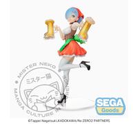 Sega Re:zero Starting Life In Another World Spm Pvc Statue Rem Oktoberfest Ver (re-run) 21 Cm Arancione