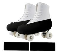 Figure Skate Soakers - Polyester Spandex , Elastic Skate Blade Covers Guards | Soft Ice Skates Protectors Roller Covers, Moisture Absorbing Soakers For Hockey Figure Skating Kids Adults Training Use
