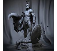 Figure SPARTES Leonida dipingere resina antichità epoca guerrieri storia