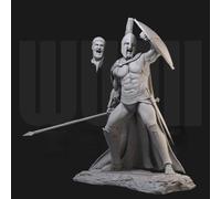 Figure SPARTES Leonida dipingere resina antichità epoca guerrieri storia