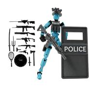 Figure stampate in 3D - Fidget Toy con pose di esecuzione, set di action figure in 13 pezzi | Per bambini adolescenti ragazzi ragazze adulti tempo di gioco libreria comodino scrivania