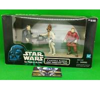 Figure STAR WARS, CANTINA ALIENS Labria Nubrun Leids Takeel HASBRO 1998 NEW MISB