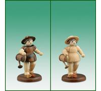 Figure Tutto L'Anno Gärtnermädchen 2-teilig Natura Altezza Circa 7cm Nuovo