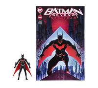 McFarlane Giocattoli, DC Page Punchers, 7,6 cm DC Batman Beyond Action Figure con 5 punti di articolazione, Figura DC da collezione con fumetti Neo-Year - Età 12+