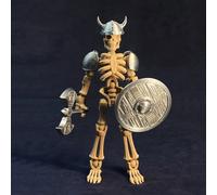 Figure Wukong, Sparta, stile vichingo scheletro 1/12 15 cm decorazione...