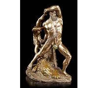 Figuren Shop GmbH Eracle e Lichas Statuina Dopo Antonio Canova | Herkules Statua Veronese Simil Bronzo