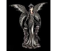 Figuren Shop GmbH Statuetta Elfo - Notte Il Corvo - Gotico Angelo Statua 62 Cm