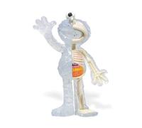 Figures Mighty Jaxx - XXRAY (Elmo - Clear Glitter) Vinyl Art Collectible / NUOVO