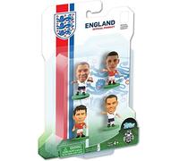SoccerStarz Inghilterra International 4 Figurine Blister Dotato di Walcott/Lampard/Oxlade Chamberlain e Barkley