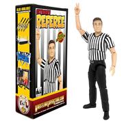 Figures Toy Company Arbitro definitivo con articolazione di lusso per figurine di wrestling WWE