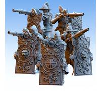 Figurina 3D Wargame Astarii - Tiratori Scelti Di Cathay