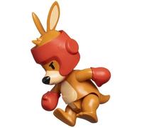 Figurina articolata - Stumble Guys - Boxing Roo - 11 cm - Con adesivi - Nouvo