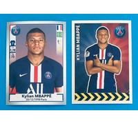Figurina Calciatori Panini Foot 2019/20 x2 KYLIAN MBAPPE PSG n.383 n.386