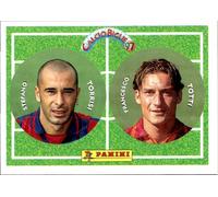 figurina calcio Biglie 1997 # 110 Torrisi/Totti Bologna/Roma