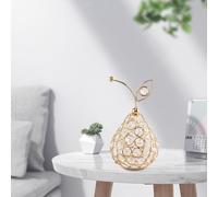 Figurina creativa della statua della frutta di cristallo per il salone