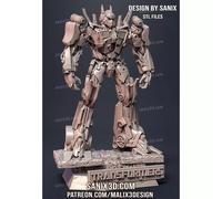 Figurina Da Gioco Ottim annota Prime Transformers Stampata In 3D Resina T
