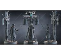 Figurina Del Re Della Notte Di Game Of Thrones In Resina 3D 18Cm (Non Pitturata)