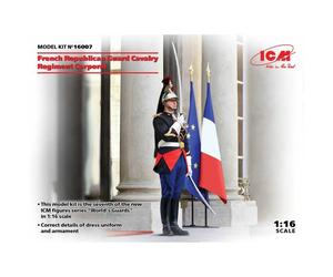 Figurina Del Reggimento Di Cavalleria Della Guardia Repubblicana Francese