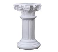 Figurina della colonna Grecaa - Scultura del pilastro greco in resina | Restruire l'artigianato vintage desktop usura | Decorazioni da tavolo da pilastro romano statua della colonna per la cena