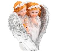 Figurina della famiglia angelo adorabile statue angelo resina scultura statue