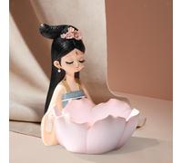 Figurina della ragazza del palazzo cinese Home Living Room Cookie Fruit