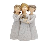 Figurina Della Statua Delle Tre Sorelle - Ornamento Della Figura Delle Sorellee In Resina, Scultura Moderna Da Scrivania Per Donne, Regalo Sentimentale Per I Migliori Amici | Statuetta Di 3 Sorelle Pe