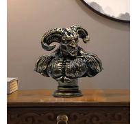 Figurina Della Testa di RAM Dipinta a Mano 7.8x4.5x7,8 Pollici per Il Fulcro Del