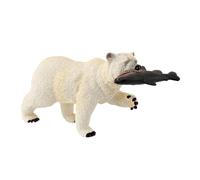 Figurina di animali della fauna selvatica dell'orso bianco per bomboniere