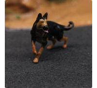 Figurina Di Cane In Scala 1/64, Oggetto Di Scena, Mini Modello Di Cane Pronto
