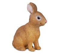 Figurina di coniglio in plastica