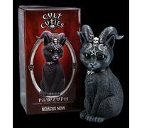 Figurina Di Gatto Occulto Con Corna Pawzuph Grande Nemesis Now Fantasy