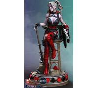 Figurina Di Harley Quinn In Stampa 3D In Resina Dimensione 18Cm (Non Dipinta)