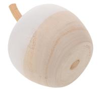 Figurina di mele in legno, decorazione realistica di frutta finta, mele