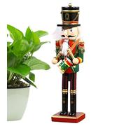 Figurina di Nutcracker - NATALE NAMBINE, arredamento di alberi di Natale, schiaccianoci per bambola soldata Figura natale, arredamento per la casa marionetta forniture per feste per finestre scaffali