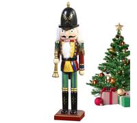 Figurina di Nutcracker - NATALE NAMBINE, arredamento di alberi di Natale, schiaccianoci per bambola soldata Figura natale, arredamento per la casa marionetta forniture per feste per finestre scaffali