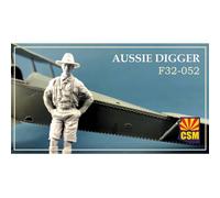 Figurina Diggermaquette Aussie Digger Copper State Models |F32-052| 1:32