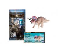 Figurina dinosauro DINOTIME in plastica, assortimento di specie, bustina 8 × 15 cm