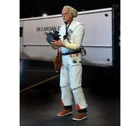 Figurina Doc Emmett Brown Tuta Antiradiazioni RITORNO AL FUTURO I