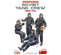 Figurina Equipaggio Di Carro Armato Sovietico 1960-70 |Miniart|37