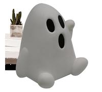 Figurina fantasma, resina 7,87 pollici | Ornamento di scrivania spettrale festosa con mani oscillanti, decorazione del desktop, accento sugli scaffali, simpatica figurina fantasma spettrale | Arredame