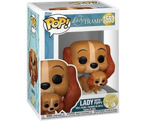 Figurina Funko Pop Disney La Dama e il Cane Lady con Cagnolino